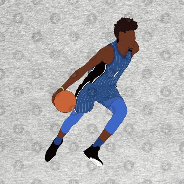 Jonathan Isaac Dribbling by rattraptees